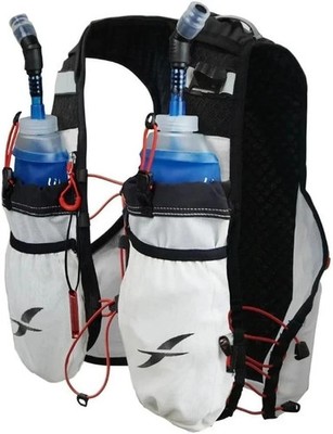 Hydration Running Vest   1L Water Capacity, No-Bounce Fit, 2x 500ml Soft Flasks
