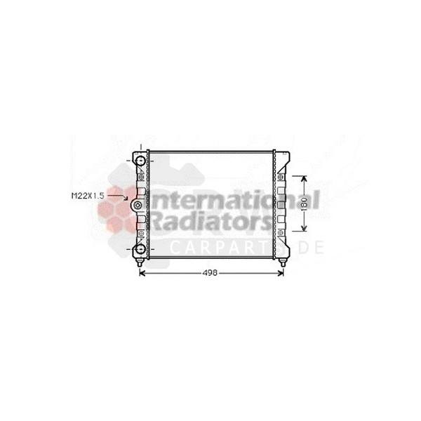 KüHler MotorküHlung FüR VW Golf III 1.6 1.4 Vento-image