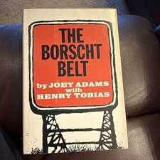 Joey Adams Henry Tobias The Borscht Belt Hardcover 1966 Illustrated