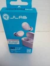 JLab GO Air POP True Wireless In-Ear Headphones - Purple 