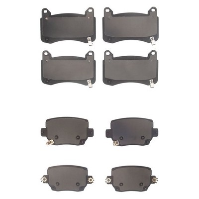 For Tesla 3 18-23 R1 Concepts Optimum OEp Front & Rear Brake Pad Set