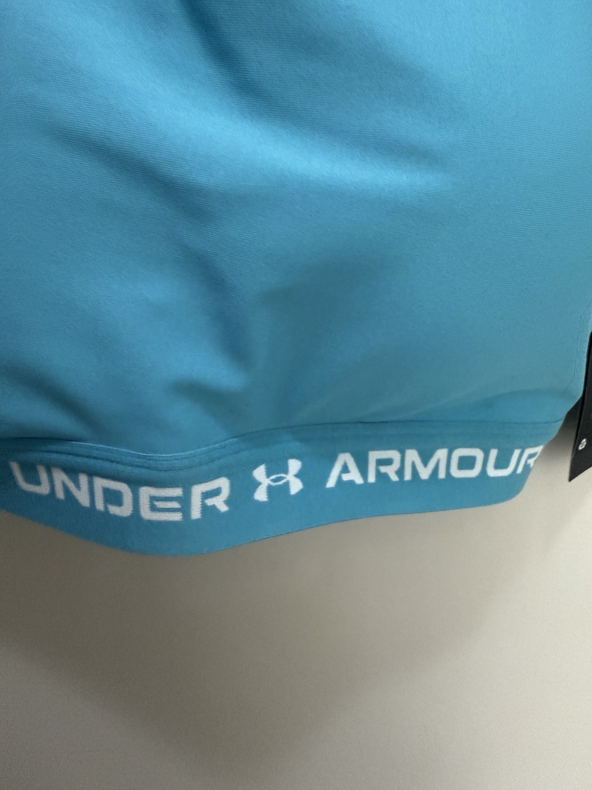 Under Armour Women's UA Crossback Compression Mid Sports Bra – 2X – Blue thumbnail 2