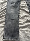 American Eagle Outfitters Men’s Black Denim Jeans, Original Straight, 31x32 — photo 8