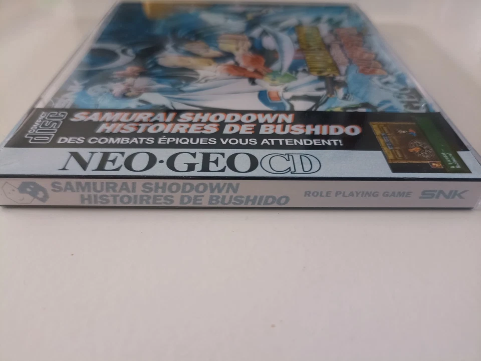 SNK Neo Geo CD CDZ Samurai Shodown Histoires de Bushido français french - Photo 2/4