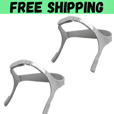 2 Packs Replacement Nuance Pro Headgear Compatible with Philips Respironics N...