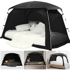 Blackout Twin Bed Tent, CPC Certified Sensory Bed Tent, for Healthier Sleep w...
