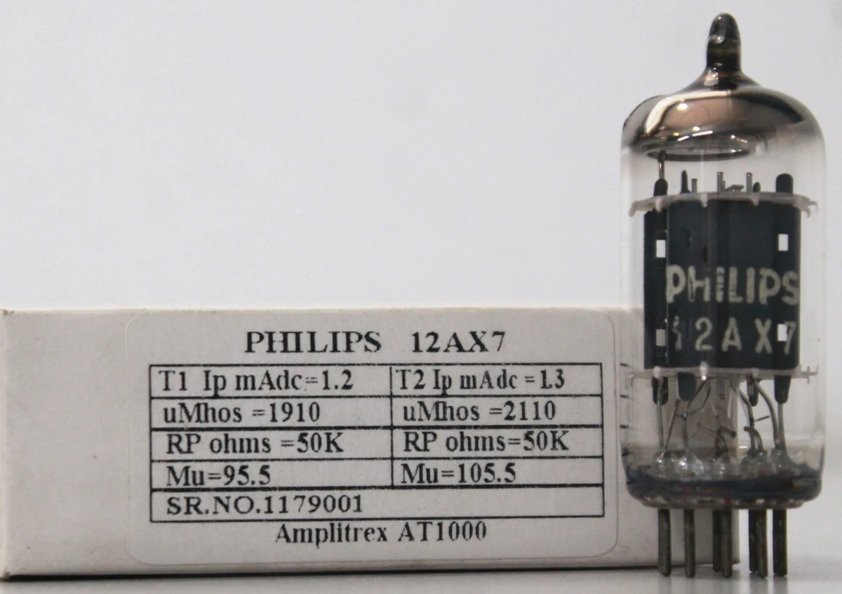 NOS PHILIPS ECC83 12AX7 2本セット Philips Vintage ECC83s Sockets for sale - eBay