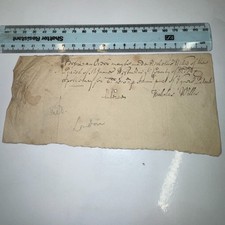 18th Century c18th Apothecary Bill Receipt Nicholas Willis Westminster Middx
