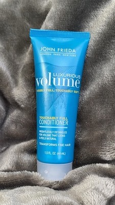 JOHN FRIEDA Luxurious Volume Touchably Full Conditioner travel size 1.5floz NOS 