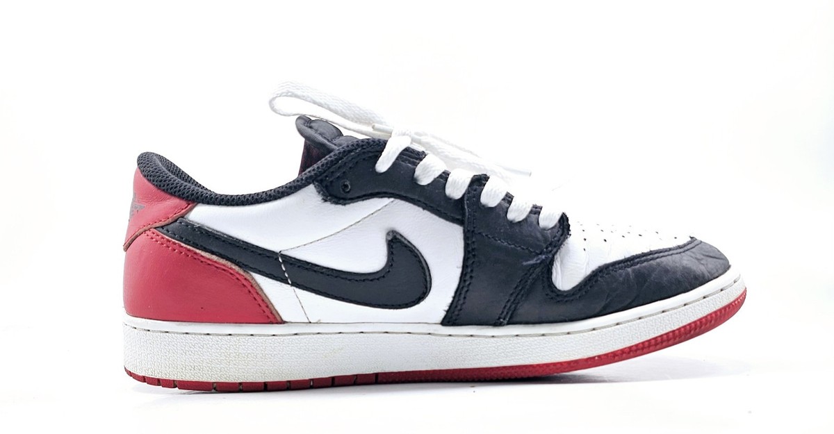 Nike Air Jordan 1 Low OG GS 'Black Toe' CZ0858 106 Kid's