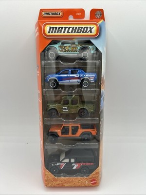 New HTF Matchbox 5-Pack OFF ROAD II w Toyota Tacoma, Hilux Pickup