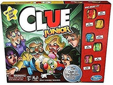 Clue Junior Board Game for Kids Ages 5 and Up,