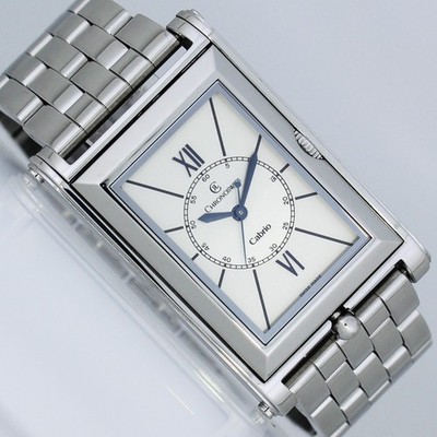 CHRONOSWISS CABRIO EDELSTAHLARMBAND BOX PAPIERE 1996 UHR Ref. CH 2673
