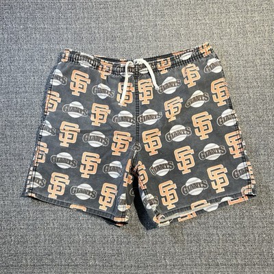 VINTAGE College Concepts Inc. brand MLB GIANTS lounge shorts, produced in 1998