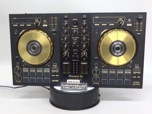Pioneer DDJ-SB3 DJ Controller Gold 2021 Limited DDJSB3N DDJ-SB3-N