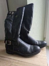 Damen Stiefel Schwarz Größe 40