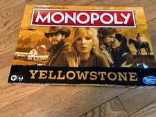 Monopoly Yellowstone Board Game Complete