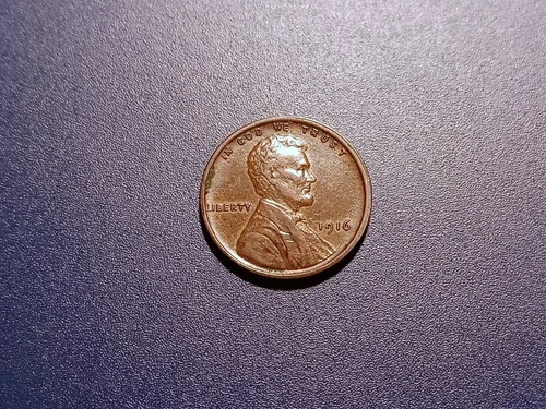 AU 1916-P Lincoln Cent