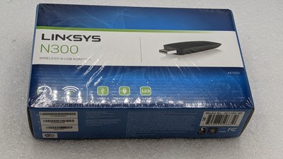 NEW LINKSYS N300 Wireless-N USB Adapter AE1200 Easy Set Up Sealed Box