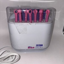 Vintage Conair HS19R More Hot Sticks Hairsetter 20 Rollers Curlers Tested Works