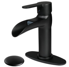 Grifo de ba o moderno tipo cascada con una sola manija para lavabo de ba o NUEVO