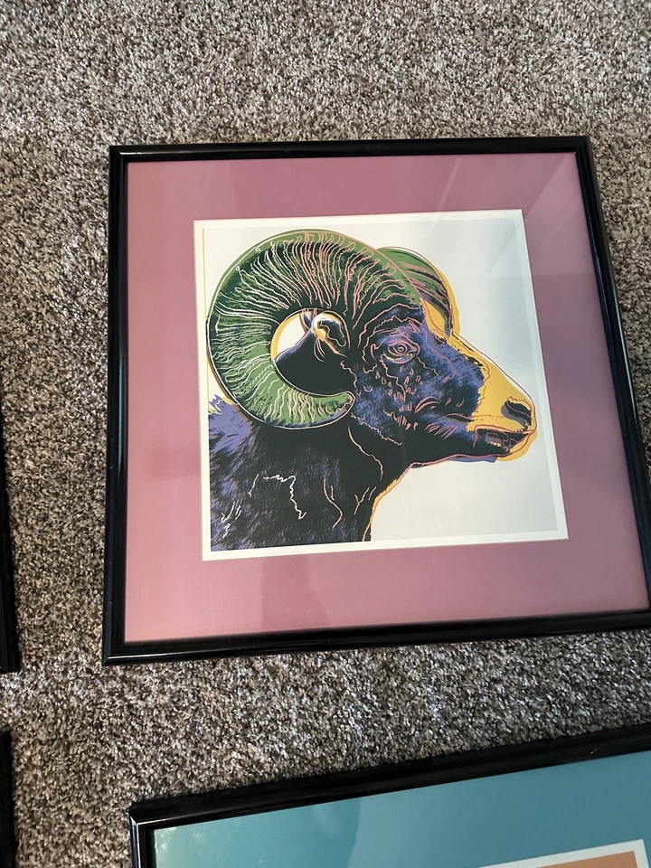 ANDY WARHOL Endangered Species Lithographs, RARE Full Set - Image 4 of 4