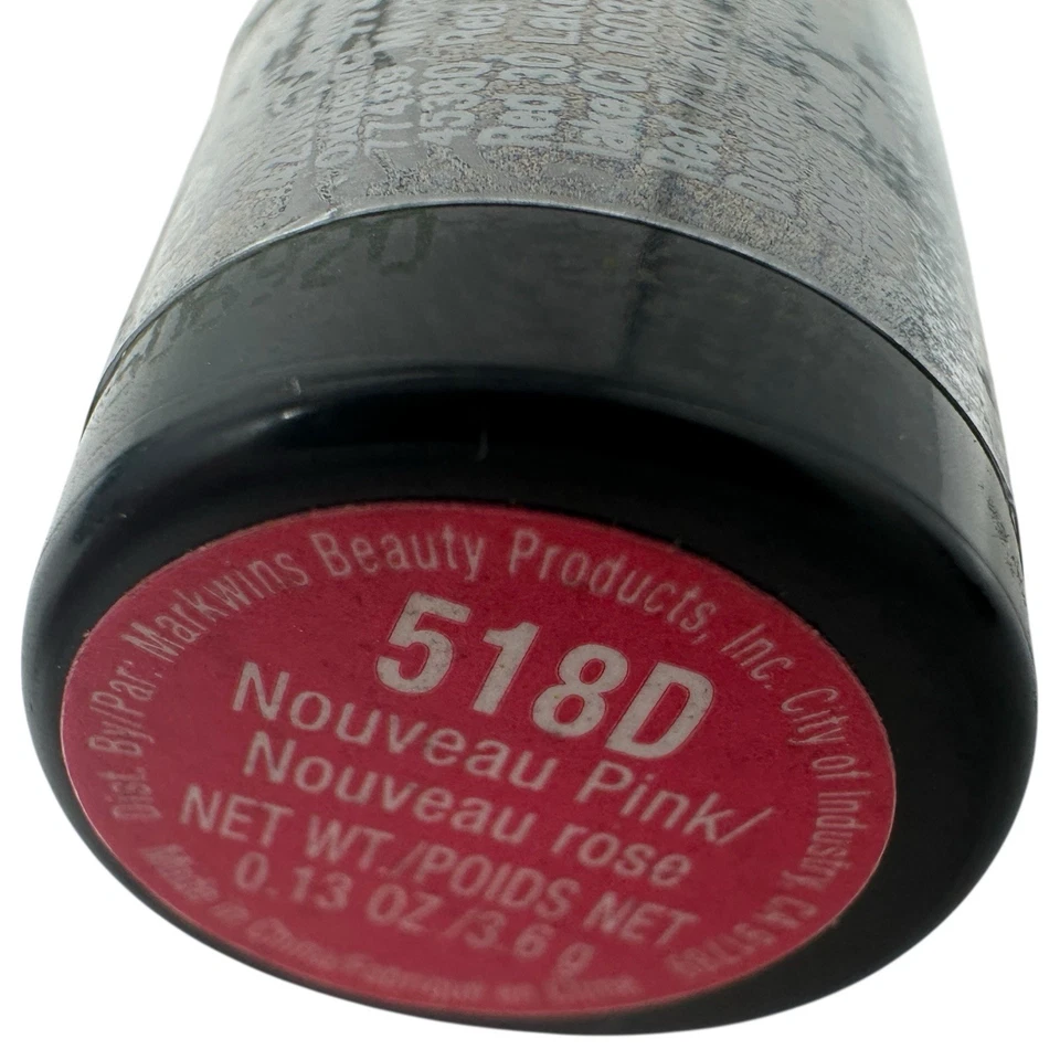 Wet N Wild Silk Finish Lipstick NOUVEAU PINK 518D 0.13 oz - Sealed - 4 Pack RARE - Image 4 of 4