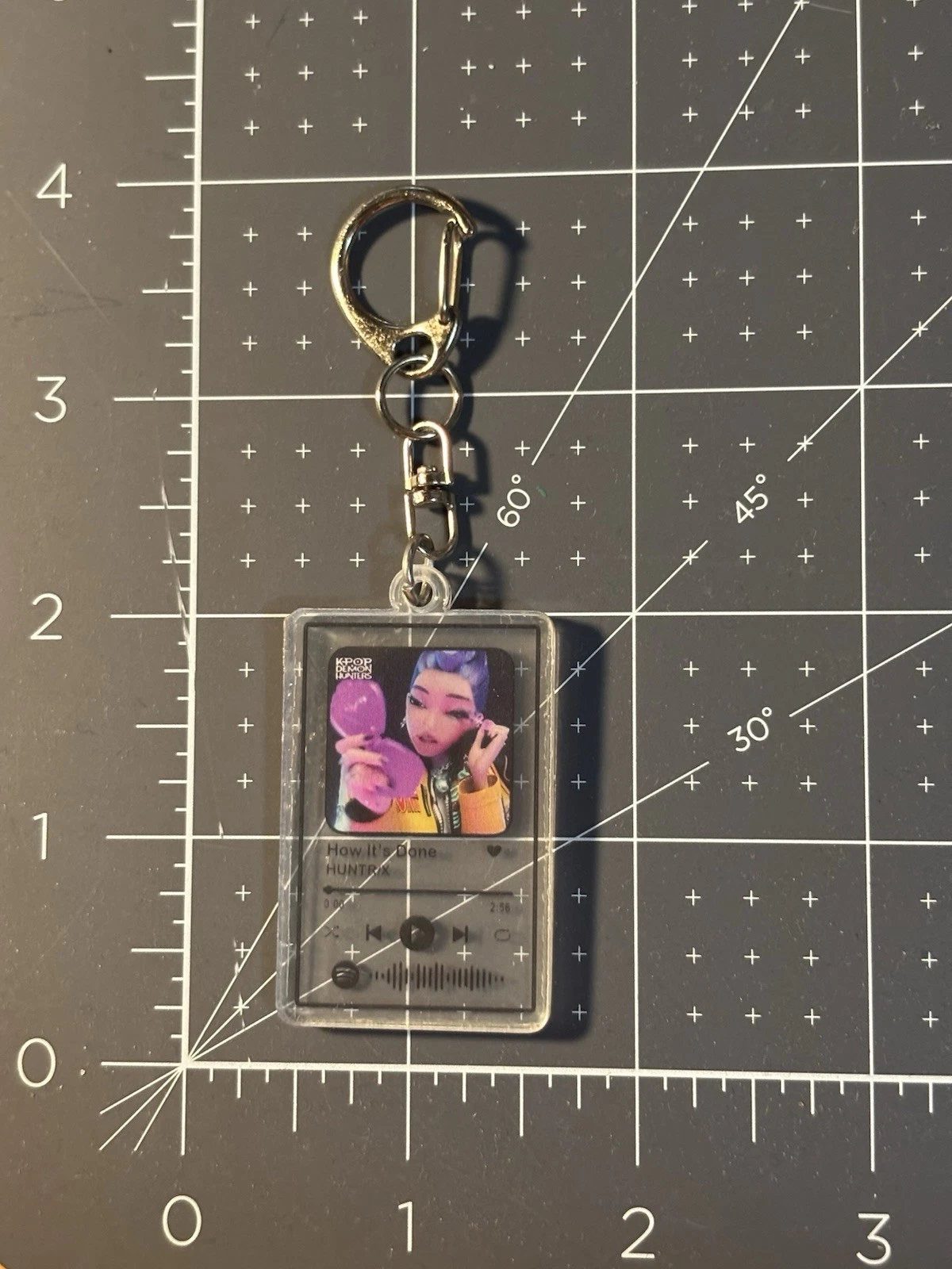 KPop Demon Hunter HUNTR/X How It's Done Music Player Acrylic Keychain