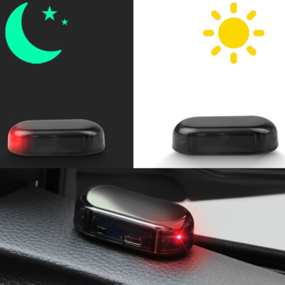 Falso Allarme Auto Con Luce LED Rossa Lampeggiante &ndash; Batteria AA, Fai Da Te