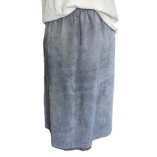 Vintage 80s 90s Leather Skirt Size Medium