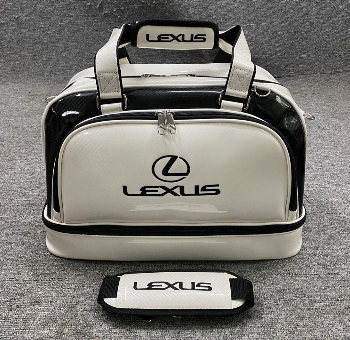 【新品】2025レクサスロゴ ゴルフ・ 旅行用多機能収納バッグ（靴・衣類対応） Lexus Logo Golf Clothing Storage Bag Handbag Shoe Shoulder