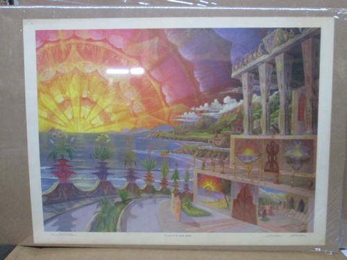Vintage 1968 poster The Age of Splendor Begins 1968 J. Parker 18379