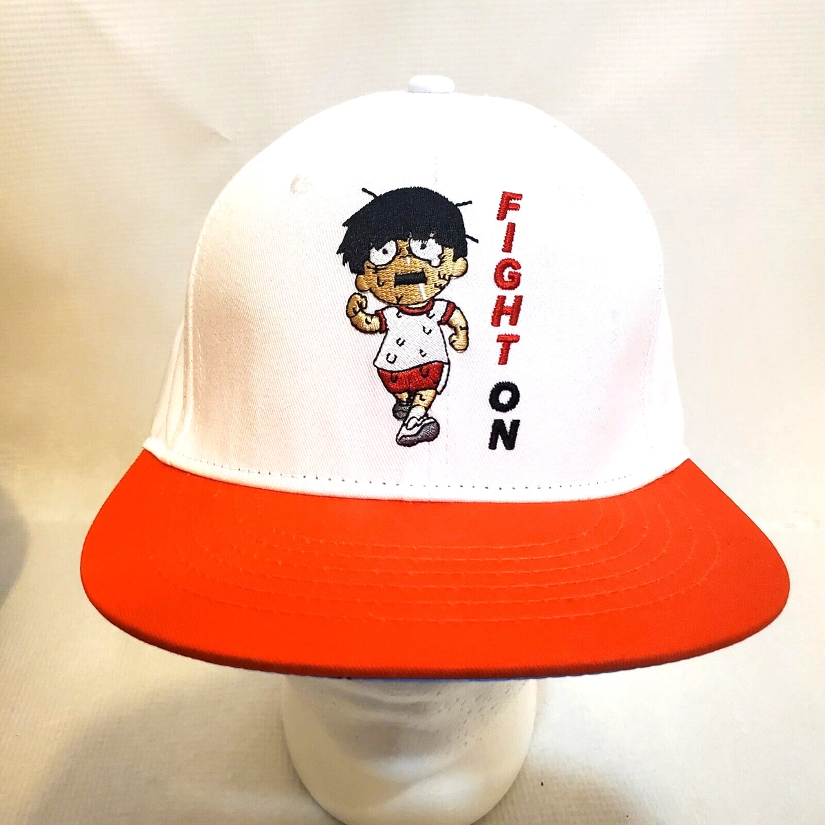 Mob Psycho 100 Snapback Flat Bill Fight On Hat Cap Anime Crunch Roll One Size