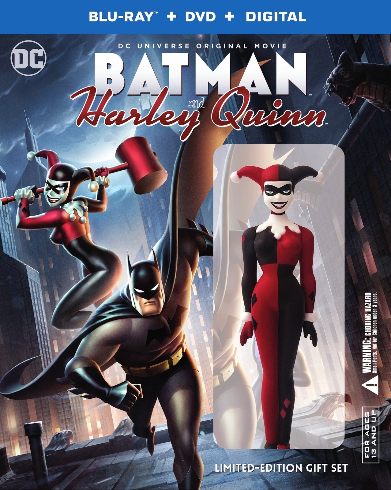 Batman & Harley Quinn Deluxe Edition (Blu-ray + DVD + UltraViolet Comb (Blu-ray)