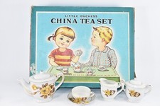 Vintage 1950s Little Duchess China Tea Set   Made in Japan   Yellow Flowers
