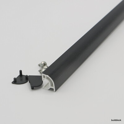 Door Weather Bar Strip - PVC Rain Deflector Guard For Windows & Doors, Up To 2400mm