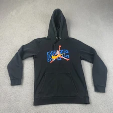 Air Jordan Hoodie Mens Small Jumpman NYC Pockets Pullover Sweatshirt av4420