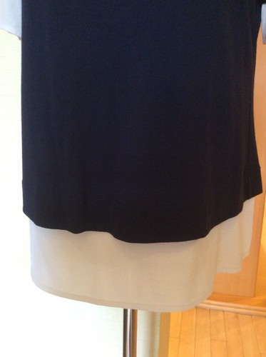 Riani Top Size 10 BNWT Navy And Ivory RRP £135 Now £34 - Picture 3 of 12