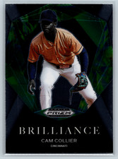Cam Collier 2022 Panini Prizm Draft Picks Brilliance  #BR-CC Cincinnati Reds