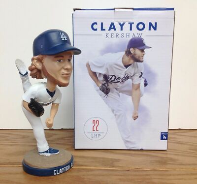 Clayton Kershaw ボブルヘッド人形 ドジャース Clayton Kershaw Los Angeles Dodgers Legendary Number 22