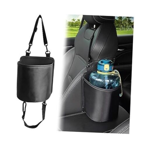 Car Seat Side Large Cup Holder, Hanging Storage Bag for Drink Water Bottle