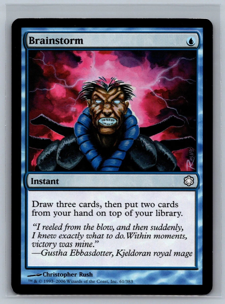 mtg 61 card deck Slimefoot and Squee SAPROLING SACRIFICE Magic Commander Dynamic gameplay and the evolving strategies associated with it make it one of the most popular and diverse ways to play Magic Brainstorm 61 Coldsnap Theme Deck