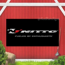 Nitto Tires Banner Flag Big Racing Tire Shop Auto Car Mechanic