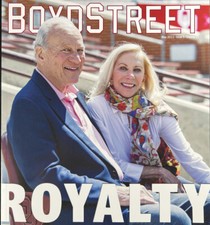Barry Switzer & Becky Boyd Street Magazine OU Women's Gymnastics National Champs