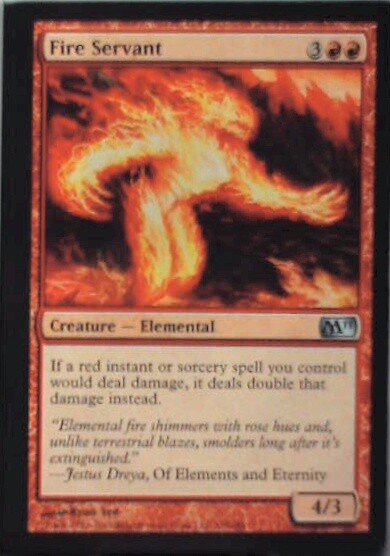 Fire Servant - Magic 2011 (M11): #137, Magic: The Gathering Nm R131