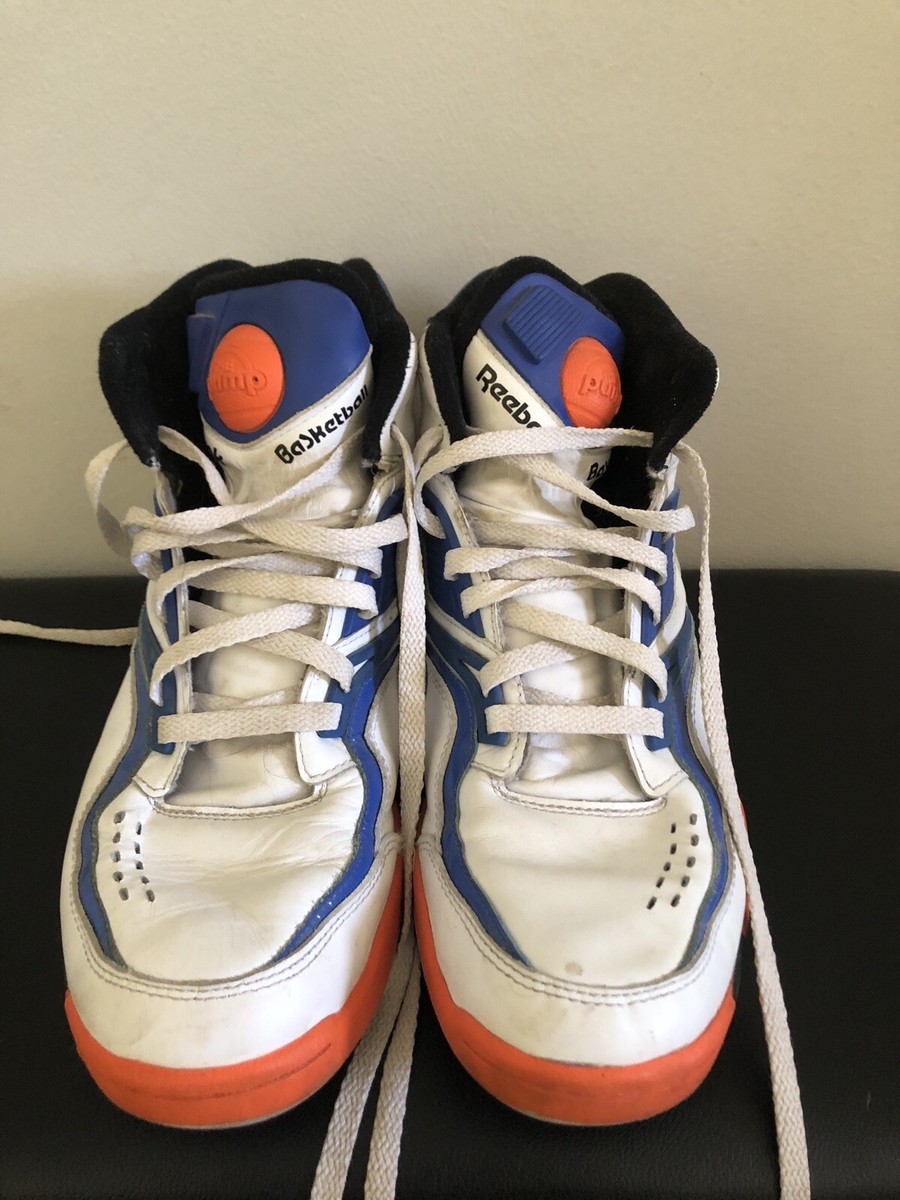 Vintage Twilight Zone Reebok The Pump New York Knicks V48633 Size