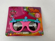 Trolls Poppy Girls SunStaches Kids Sunglasses UV400 Protect One Size Fits Most