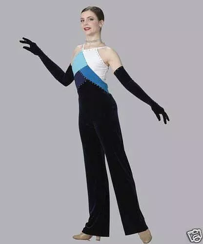 Jumpsuit dance costume top