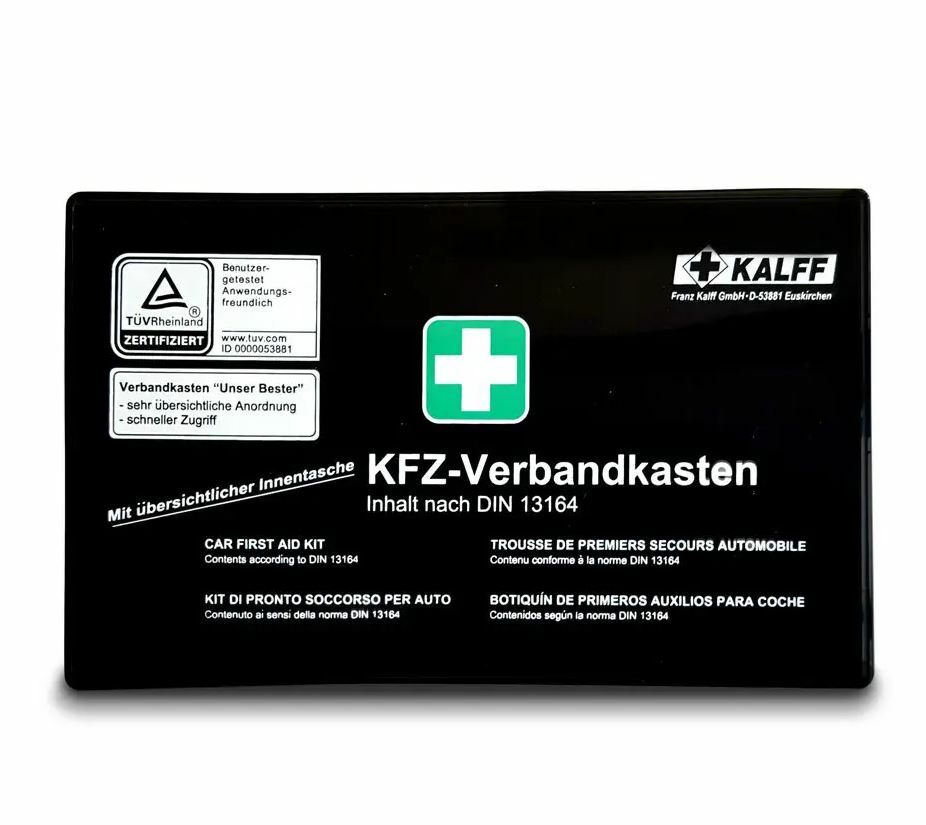 MOTORCYCLE AUTOMOBILE FIRST AID KIT APPROVED DIN 13164 | eBay