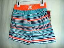 WIPPETTE SWIM TRUNKS BOYS SIZE 18 MOS COLOR MULTI NWT : B19-6